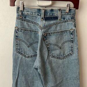 vintage levi light wash jeans size 24